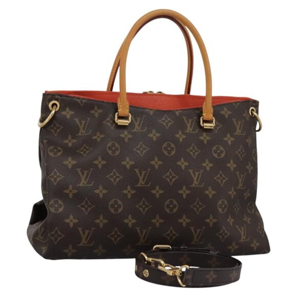 LOUIS VUITTON Monogram Pallas Hand Bag M41175